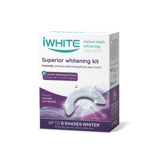 iWhite Superior sada na bielenie zubov 10 x 0,8 g