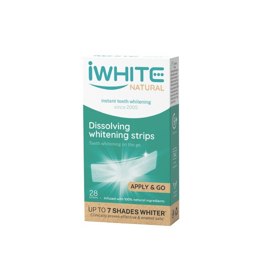 iWhite Natural bieliace pásky 28 ks