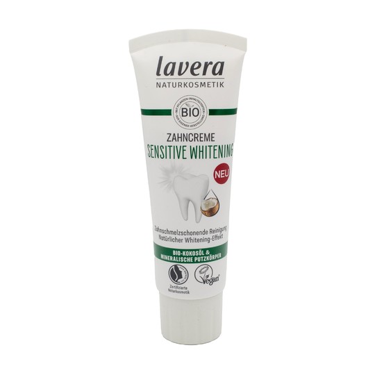 Lavera Sensitive Whitening zubná pasta 75 ml