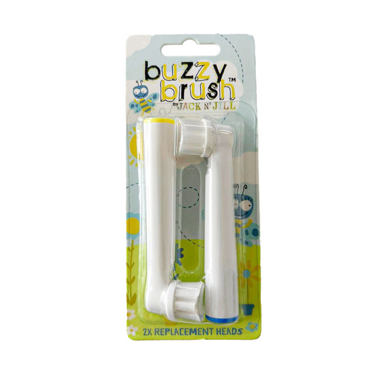 Jack N´Jill Buzzy Brush náhradné hlavice 2 ks