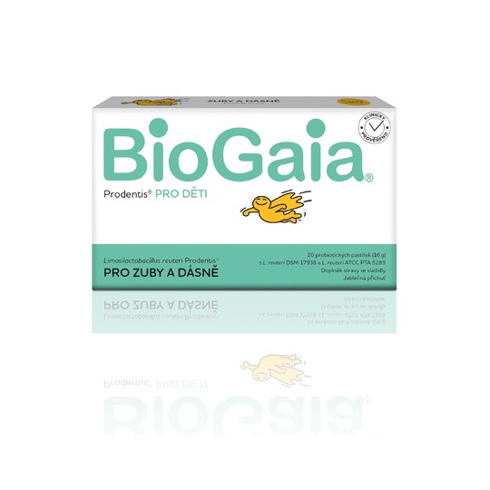 BioGaia Prodentis probiotické pastilky pre deti 20 ks