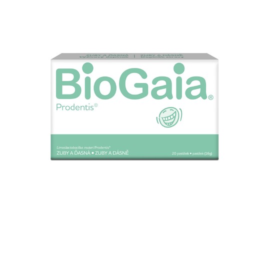 BioGaia Prodentis probiotické pastilky 20 ks