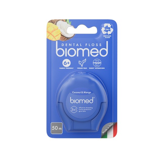 Biomed Coconut&Mango zubná niť 50 m