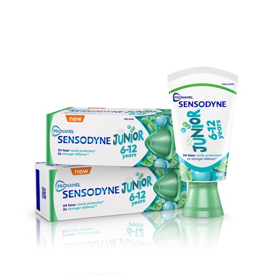 Sensodyne Pronamel Junior zubná pasta pre deti 6-12 rokov 2×50 ml