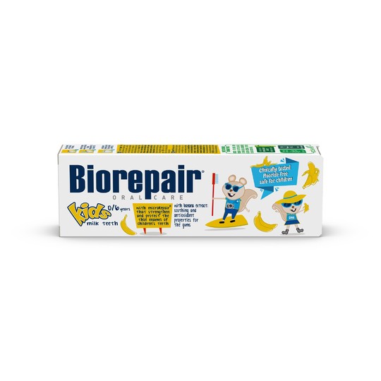 BioRepair Kids Banana 0-6 detská zubná pasta 50 ml