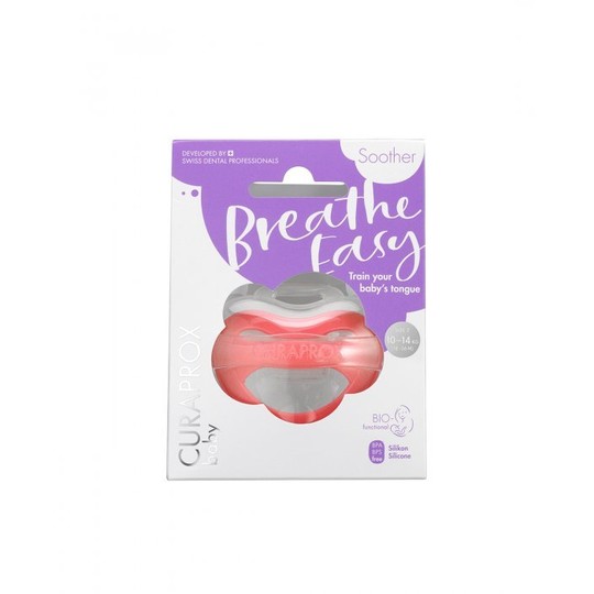 Curaprox Breath Easy cumlík 18 -36 mesiacov, KORALOVÝ