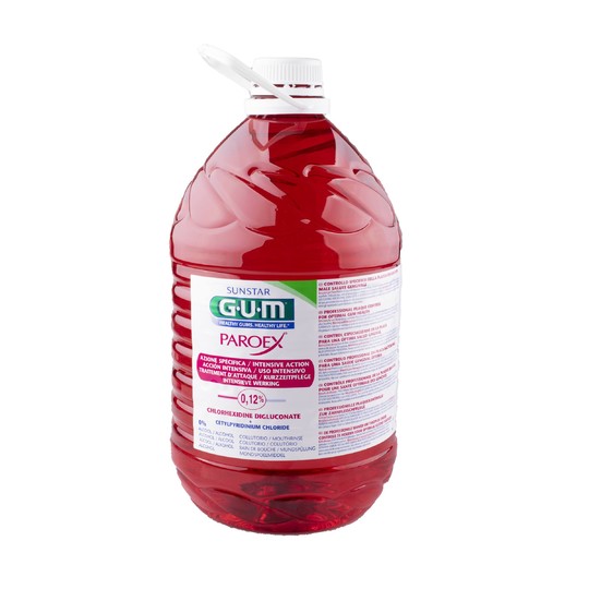 GUM Paroex ústna voda (CHX 0,12%) 5 l