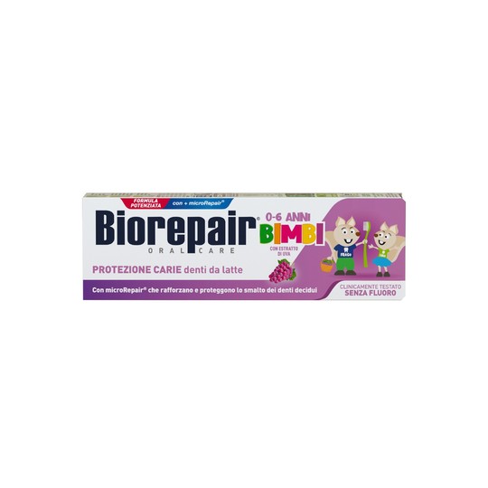 BioRepair Kids Grape 0-6 detská zubná pasta 50 ml