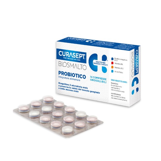 Curasept Biosmalto Probiotico tablety 14 ks