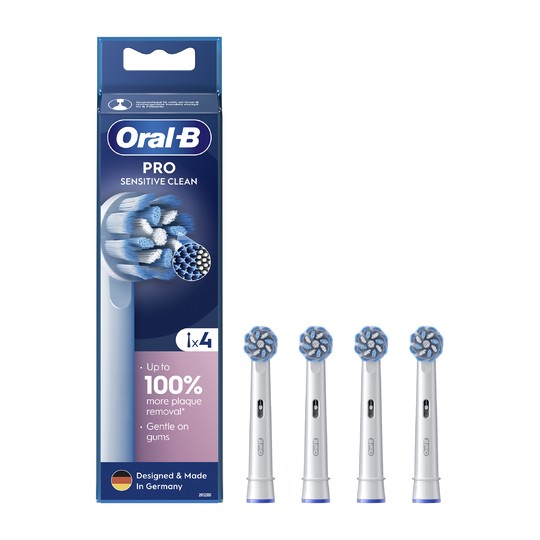 Oral-B SensitiveClean Pro náhradné hlavice 4 ks