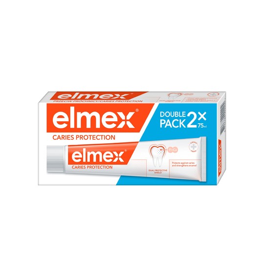 Elmex zubná pasta 2x75 ml