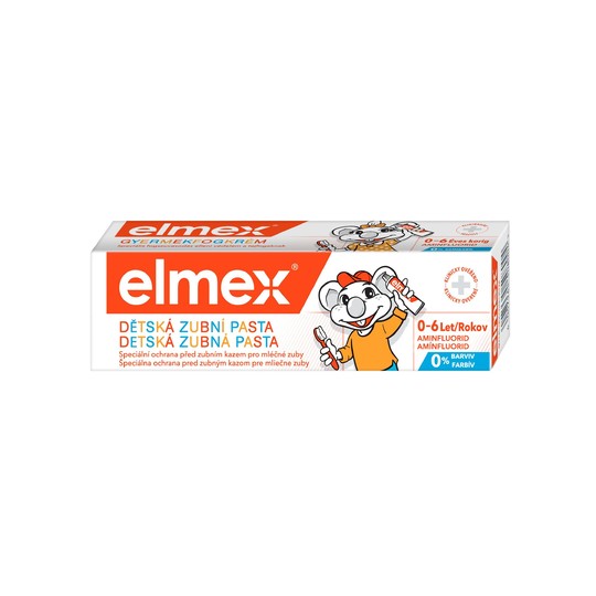 Elmex Kids 0–6 detská zubná pasta 50 ml