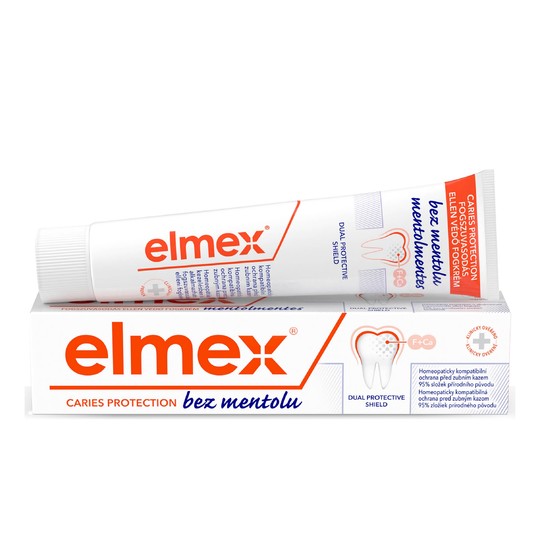 Elmex Caries Protection zubná pasta bez mentolu 75ml