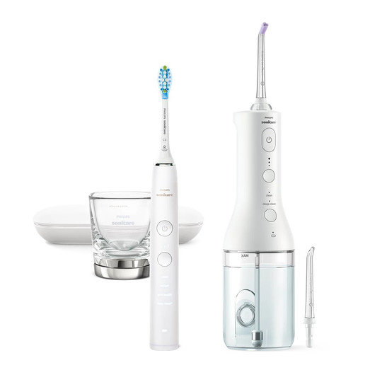 Philips Sonicare HX3886/41 DiamondClean sonická kefka + ústní sprcha Power Flosser