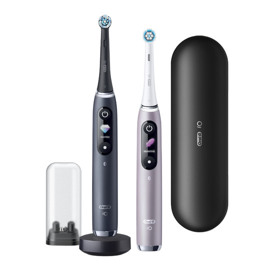 Oral-B iO Series 9 Duo Black Onyx & Rose Quartz magnetická kefka 2 ks