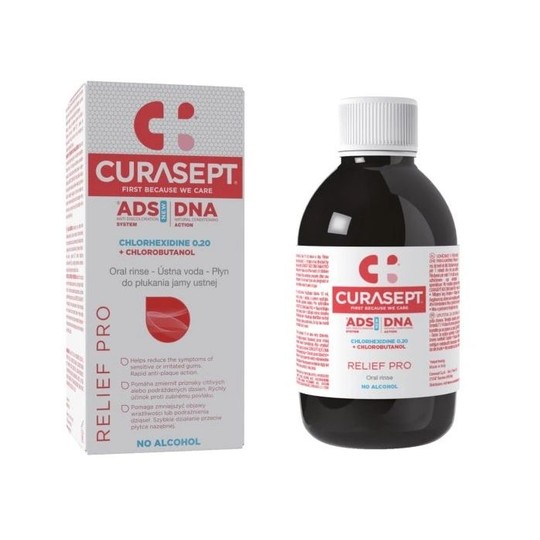 Curasept ADS DNA Relief Pro ústna voda 200 ml