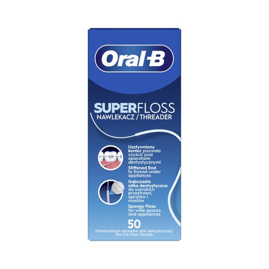 Oral-B Superfloss zubná niť 50 ks