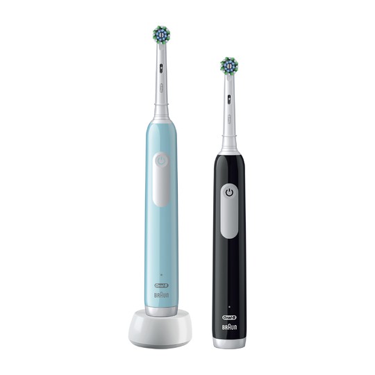 Oral-B PRO Series 1 Duo Blue + Black oscilačná kefka 2 ks